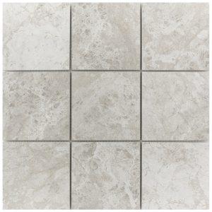 Marble Mosaics – Silver (Large)