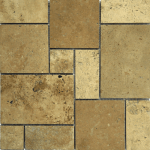 Antique Travertine Classico French Pattern