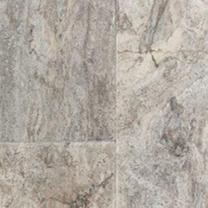 Silver Travertine French Pattern