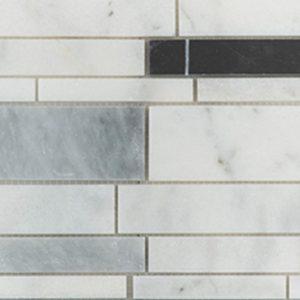 White Grey Black – Marble Mosaic