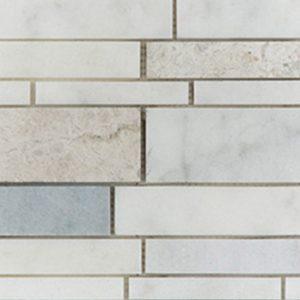 White Silver Grey – Marble Mosaic